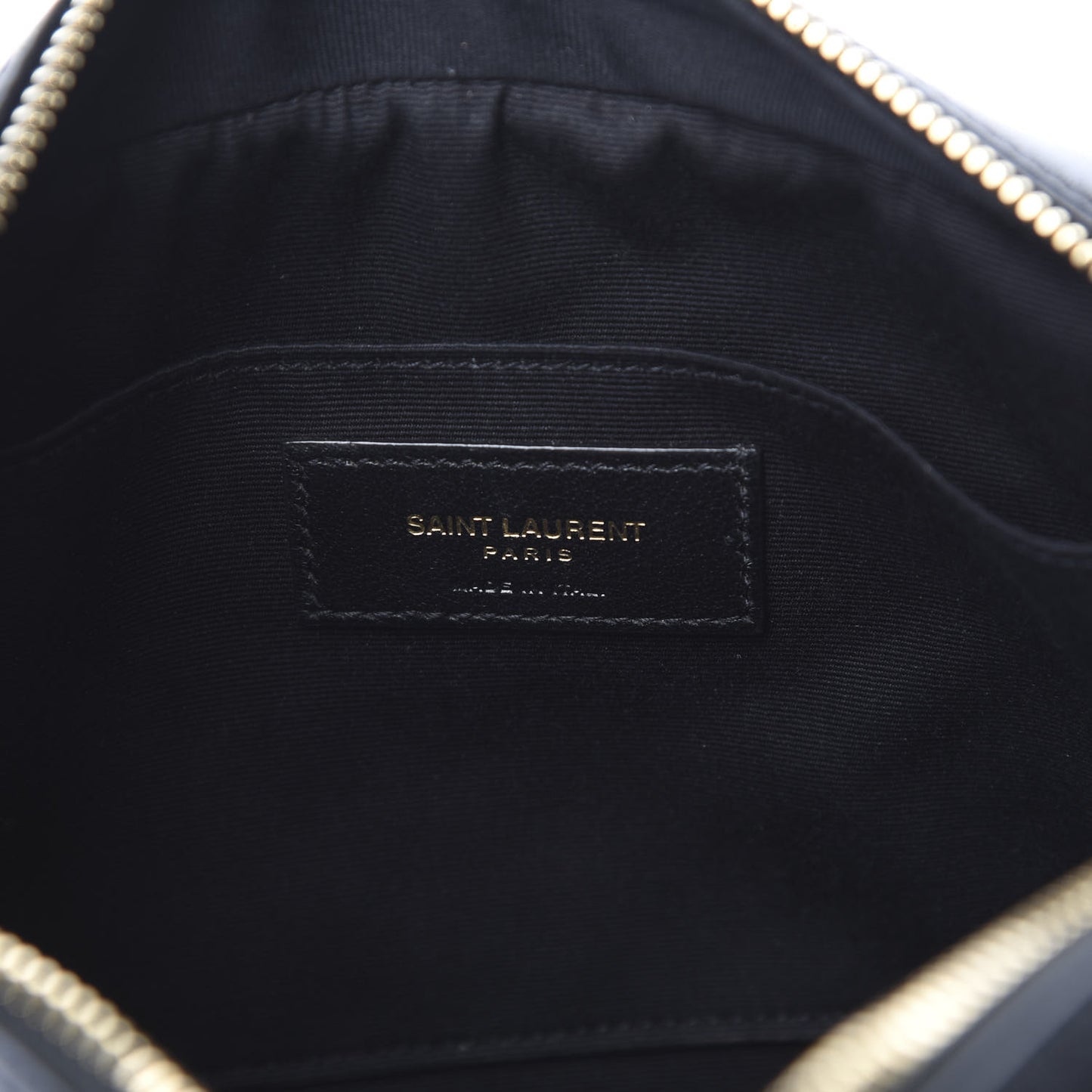 Calfskin Matelasse Monogram Lou Camera Bag Black