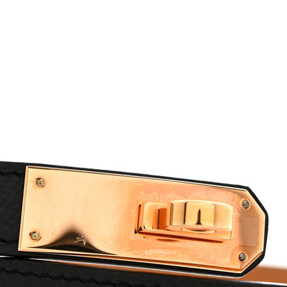 Hermes Epsom Kelly Belt Black 5 of 7
