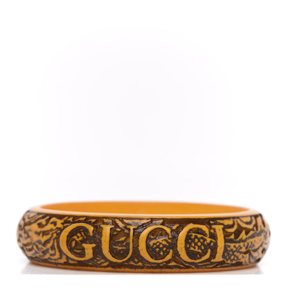 Gucci Resin Flora Bracelet S Giallo 1 of 7