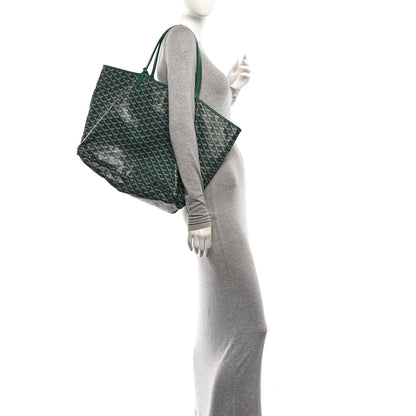 Goyard Goyardine Saint Louis GM Green 2 of 12
