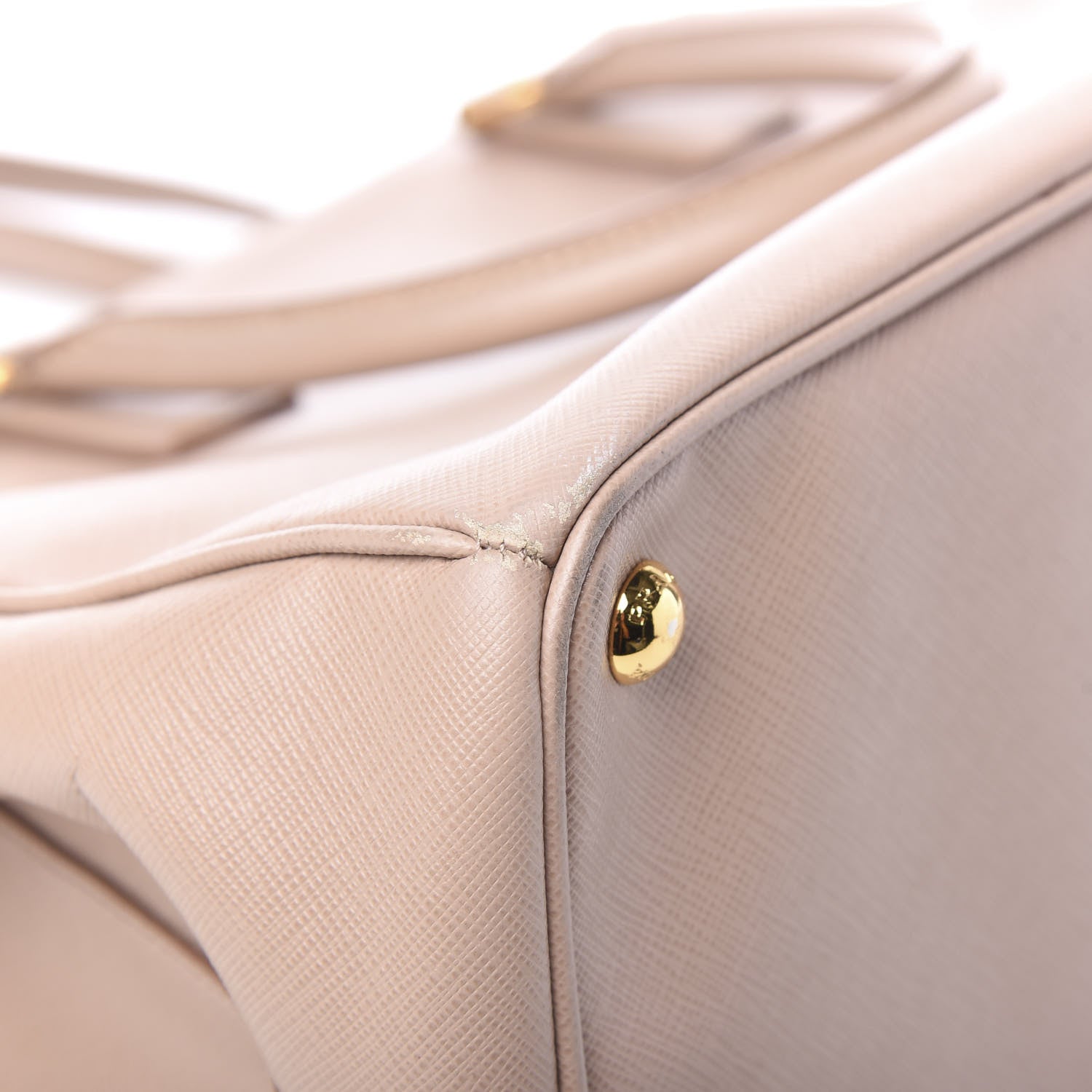Prada Saffiano Medium Galleria Double Zip Tote Cammeo 10 of 12