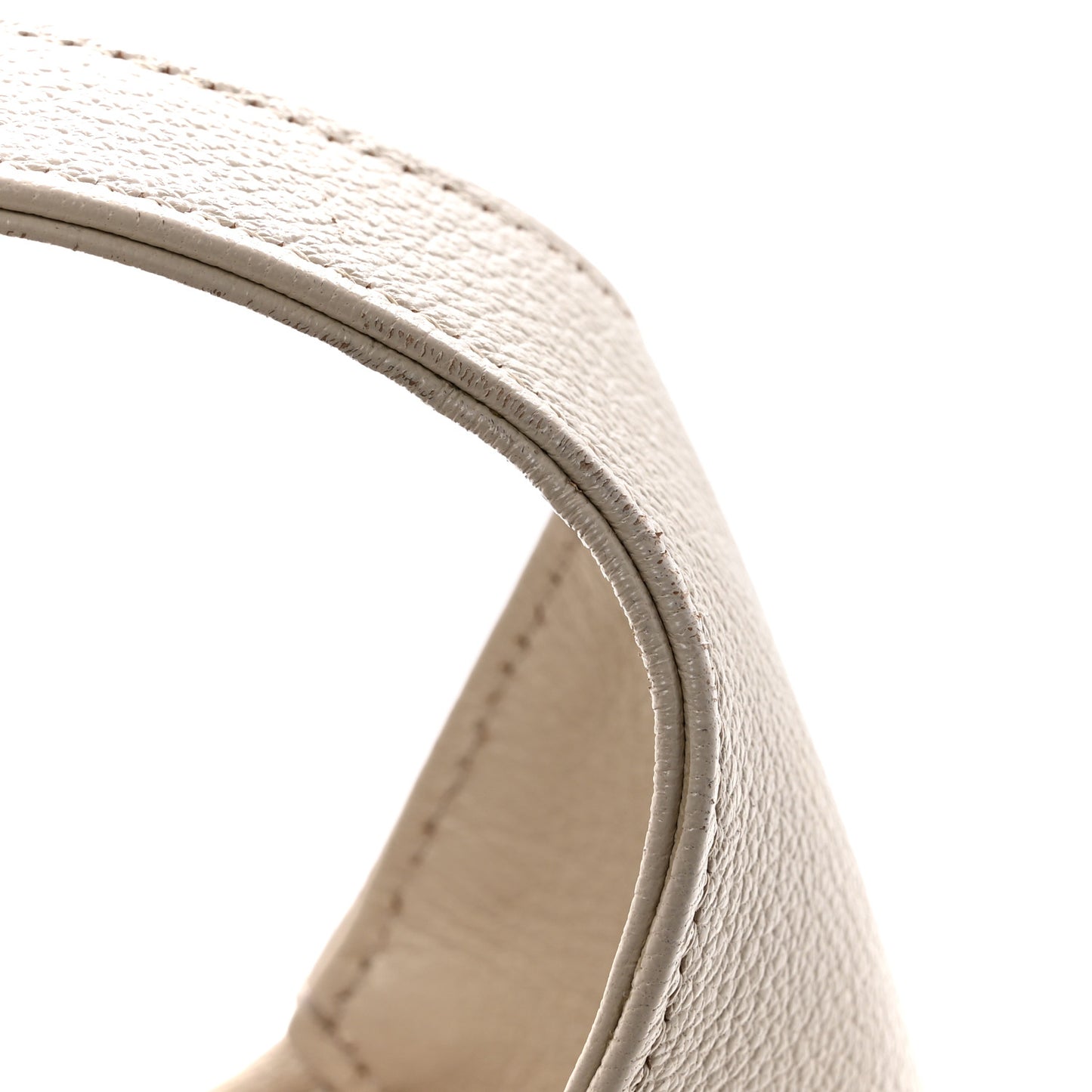 Goatskin Medium Aphrodite Shoulder Bag Mystic White