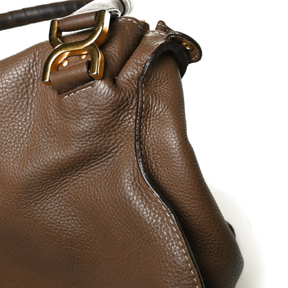 Chloe Calfskin Medium Marcie Satchel Barbour Khaki 20 of 30