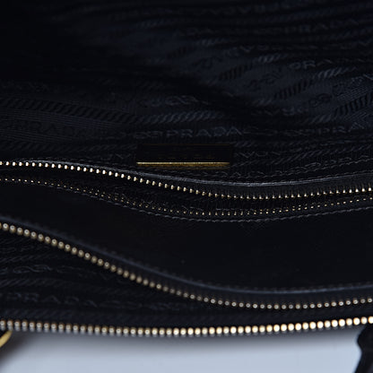 Prada Saffiano Lux Extra Large Galleria Double Zip Tote Black 10 of 26