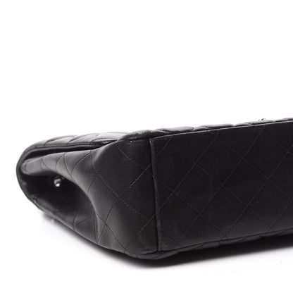 Chanel Lambskin Quilted Maxi Single Flap Black 6 of 13