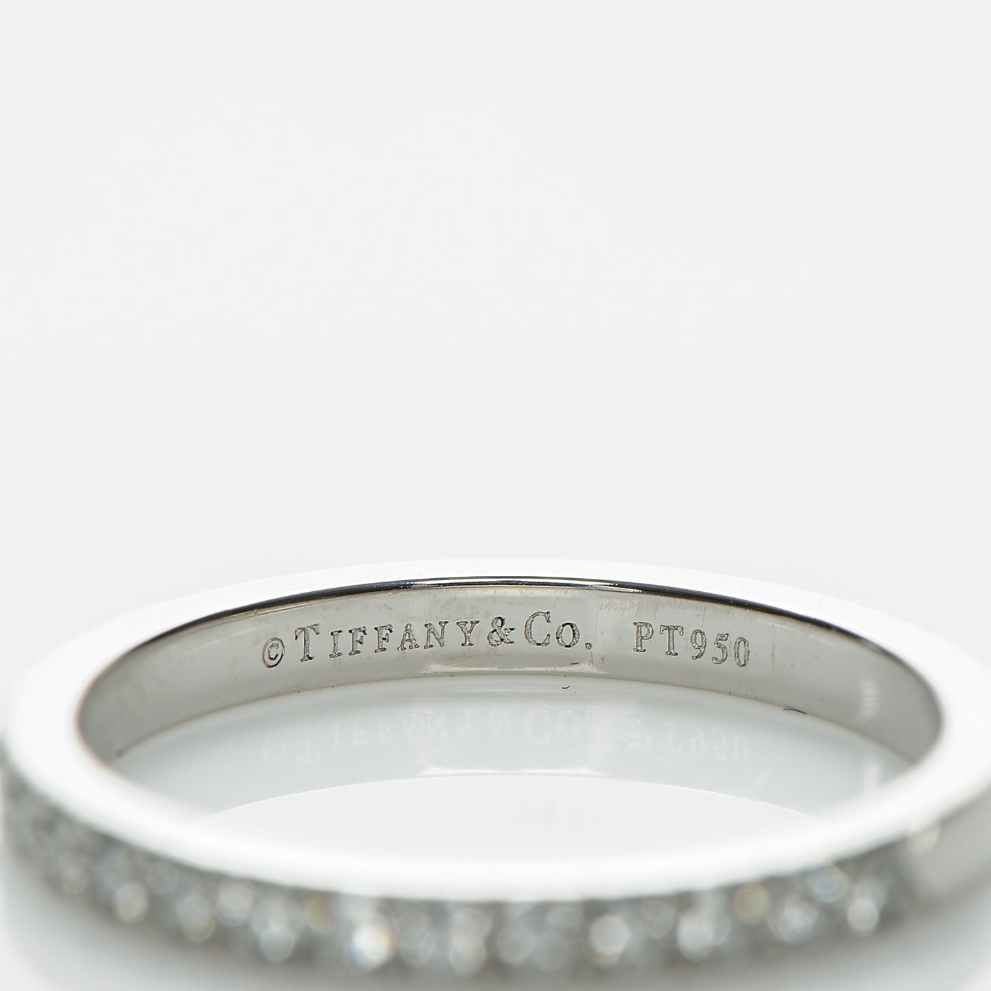 Platinum Diamond .34 ct Novo Ring 6