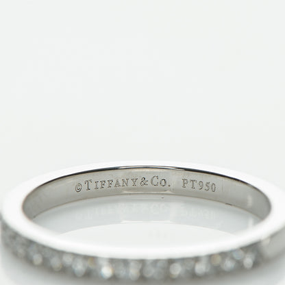 Tiffany Platinum Diamond .34 ct Novo Ring 6 4 of 4