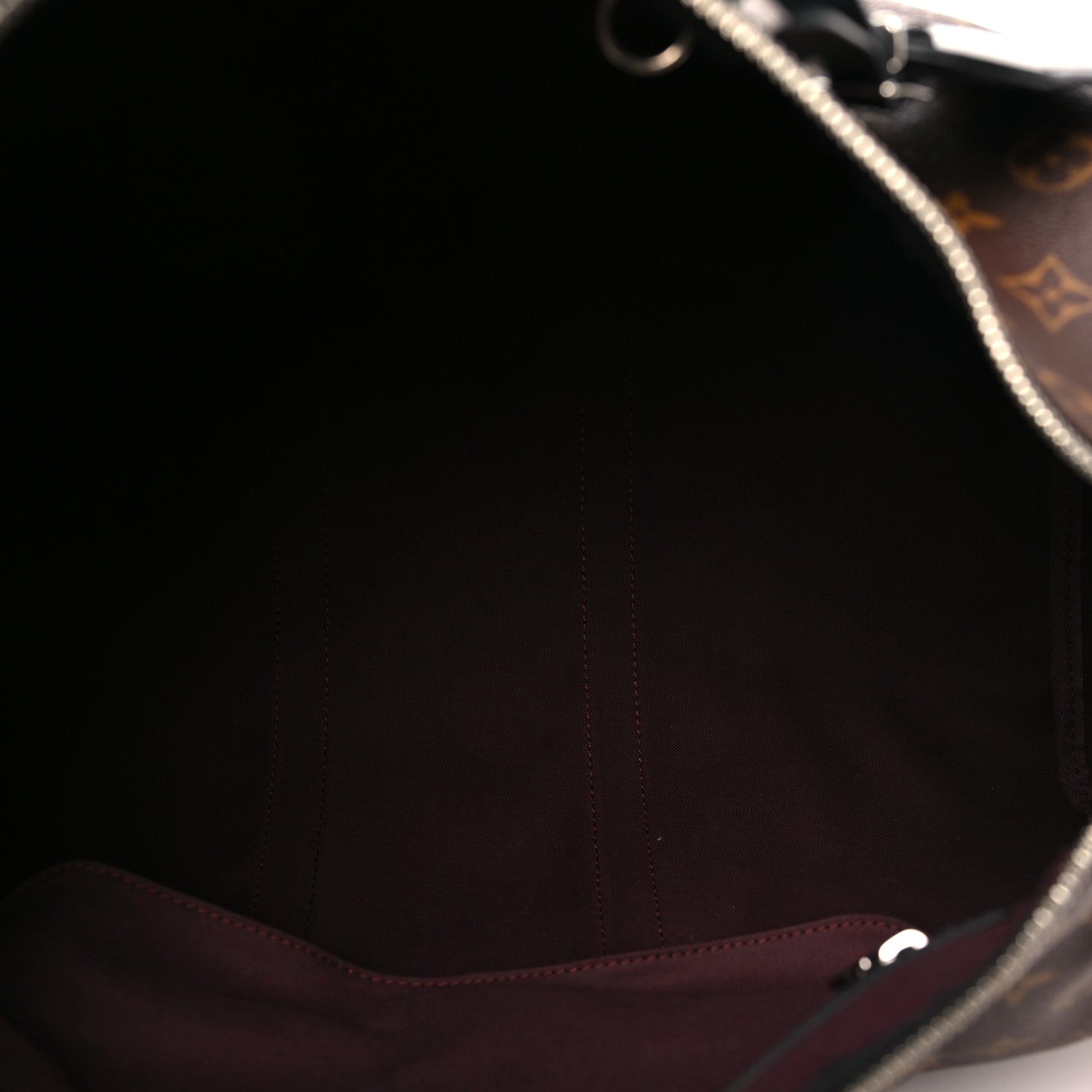 Louis Vuitton Monogram Macassar Keepall Bandouliere 45 4 of 9