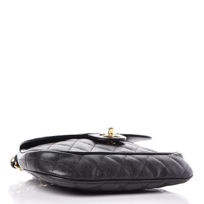 Chanel Caviar Quilted Small Flap Shoulder Bag Black 4 of 9