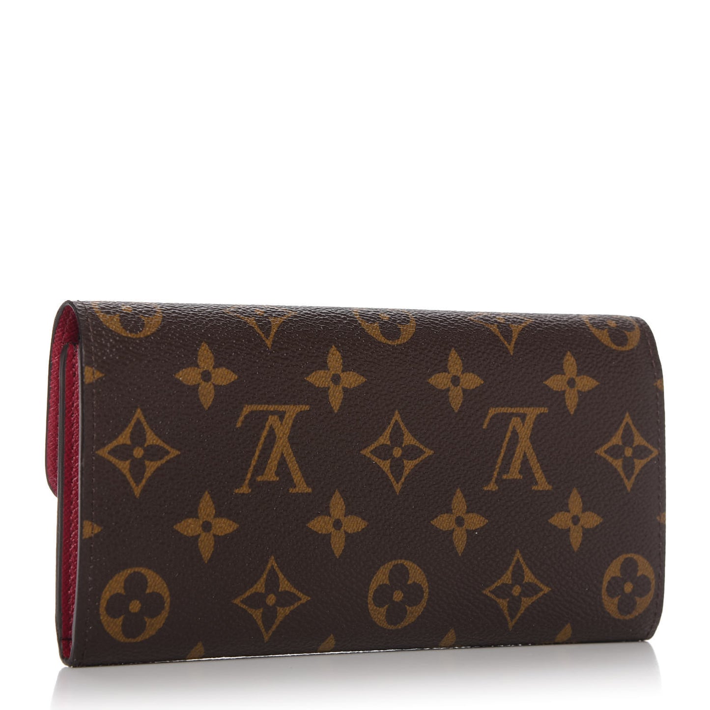 Monogram Emilie Wallet Fuchsia
