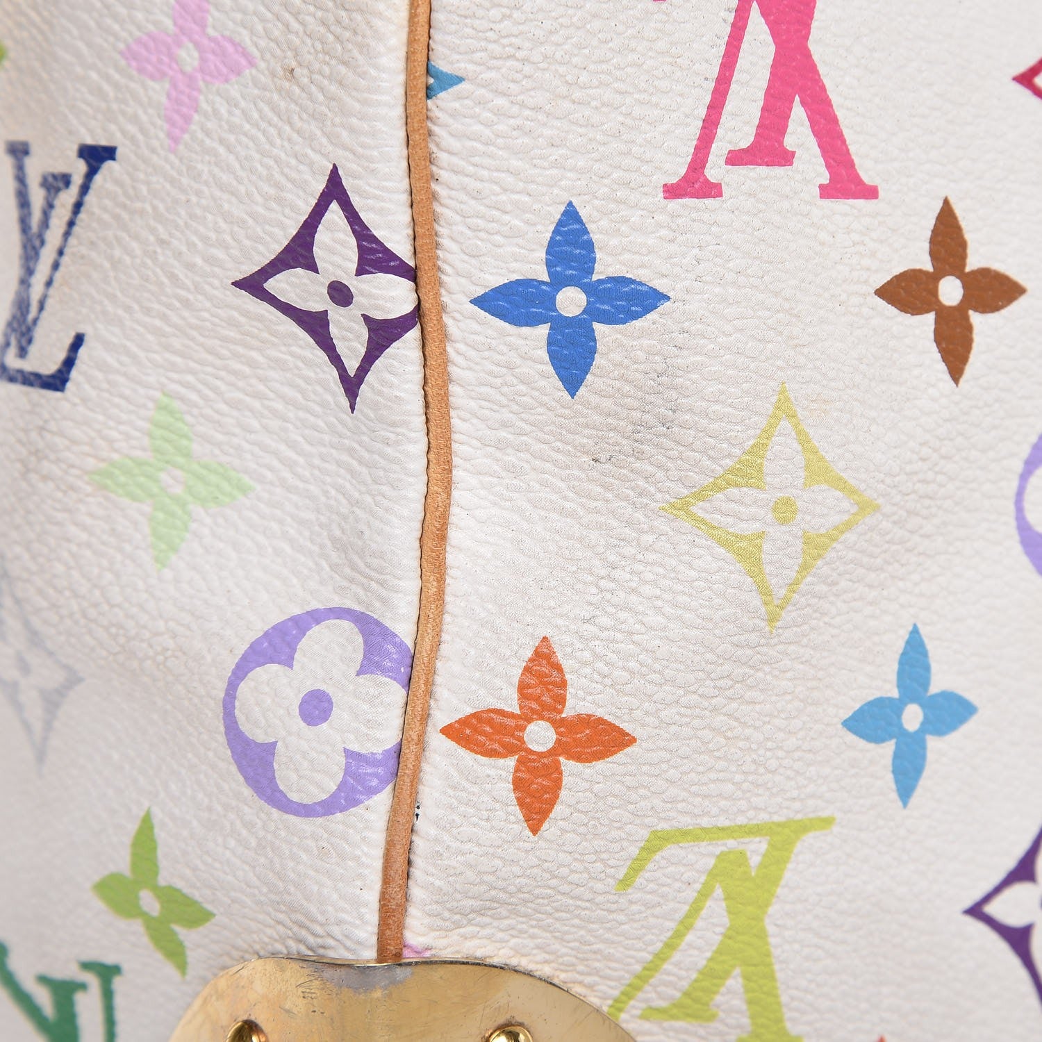 Louis Vuitton Monogram Multicolor Speedy 30 White 15 of 18