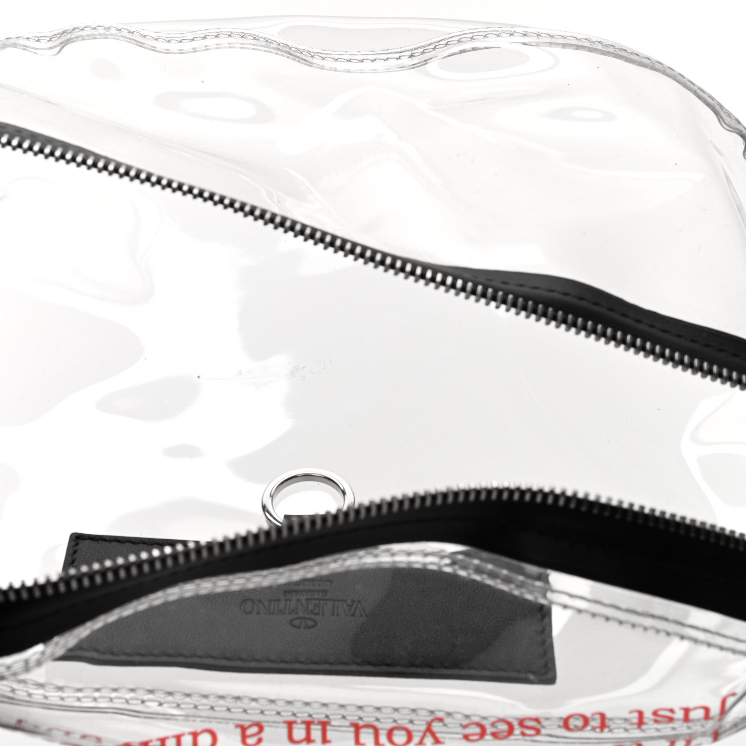 Valentino Garavani PVC VLTN Belt Bag Black 6 of 12