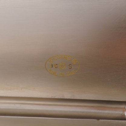 Chanel Metal Wide CC Mirror Cuff Silver 5 of 8