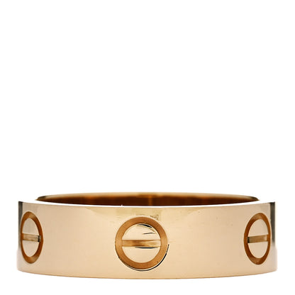 Cartier 18K Yellow Gold 5.5mm LOVE Ring 56 7.75 3 of 5