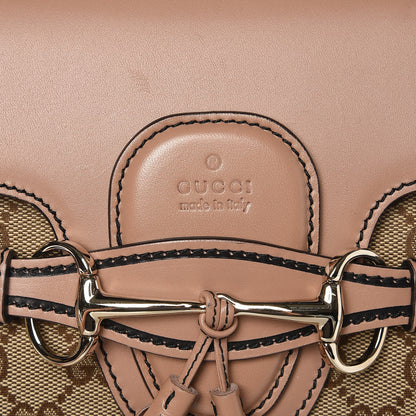 Gucci Monogram Large Emily Chain Shoulder Bag Light Pink 9 of 11