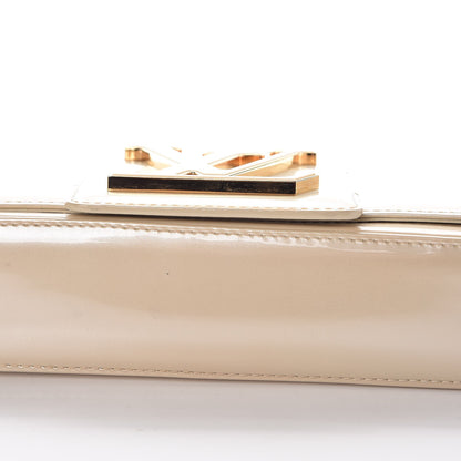 Louis Vuitton Patent Sobe Clutch Blanc Corail 7 of 8
