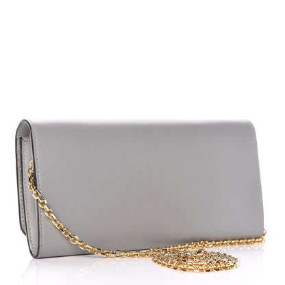 Fendi Vitello Liberty Studded Continental Wallet On Chain Ardesia Multicolor 3 of 11