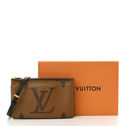 Louis Vuitton Reverse Monogram Giant Double Zip Pochette 13 of 13