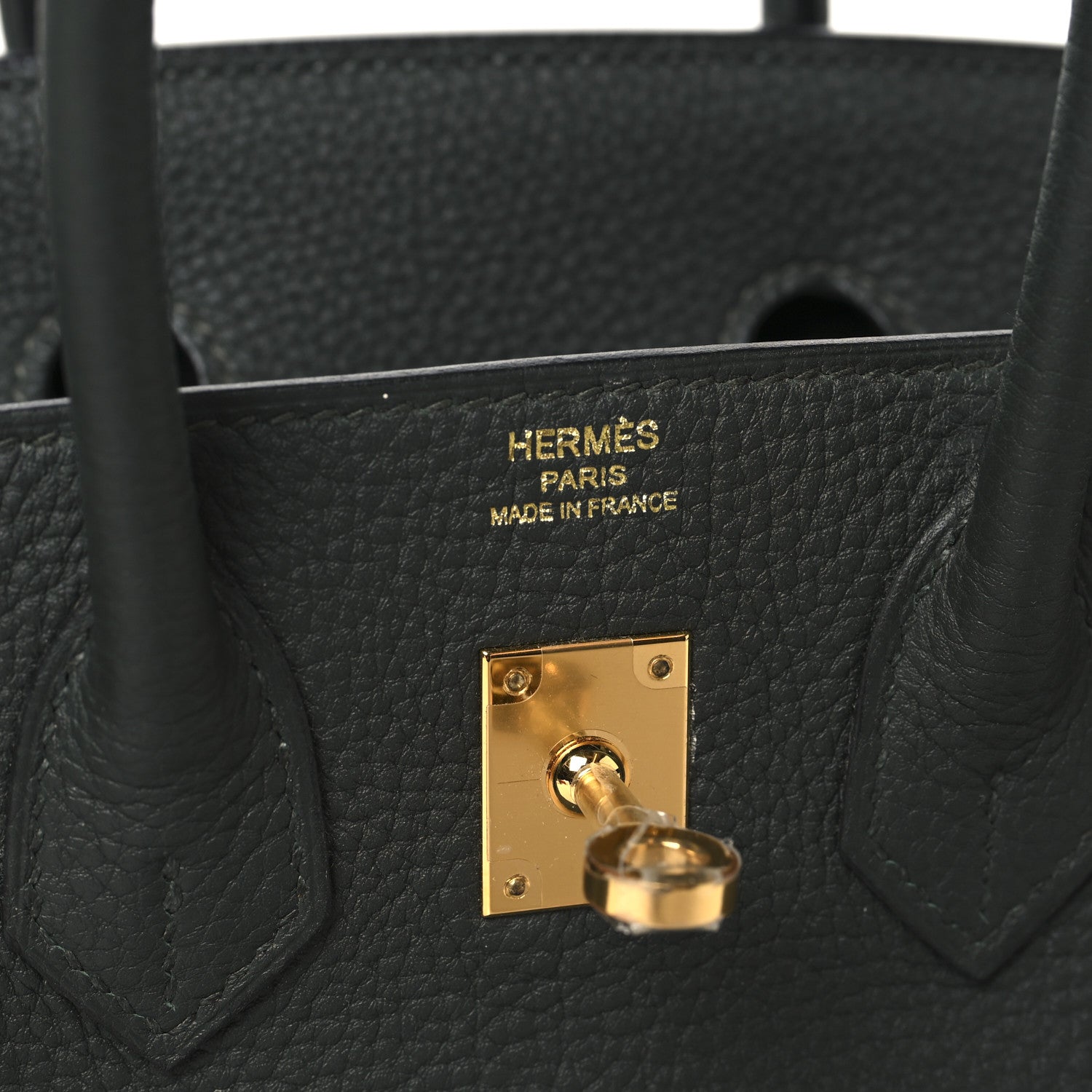 Hermes Togo Birkin 25 Vert Fonce 6 of 13