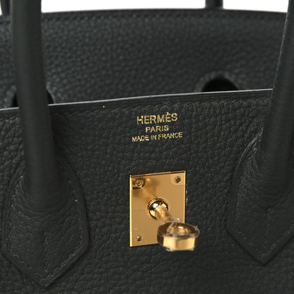 Hermes Togo Birkin 25 Vert Fonce 6 of 13