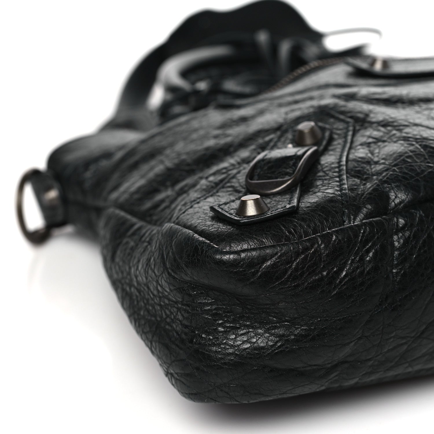 Balenciaga Agneau Classic Hardware Town Black 9 of 11