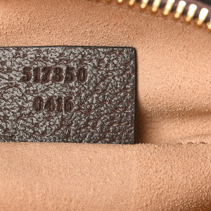 Gucci GG Supreme Monogram Web Mini Ophidia Shoulder Bag Brown 7 of 10