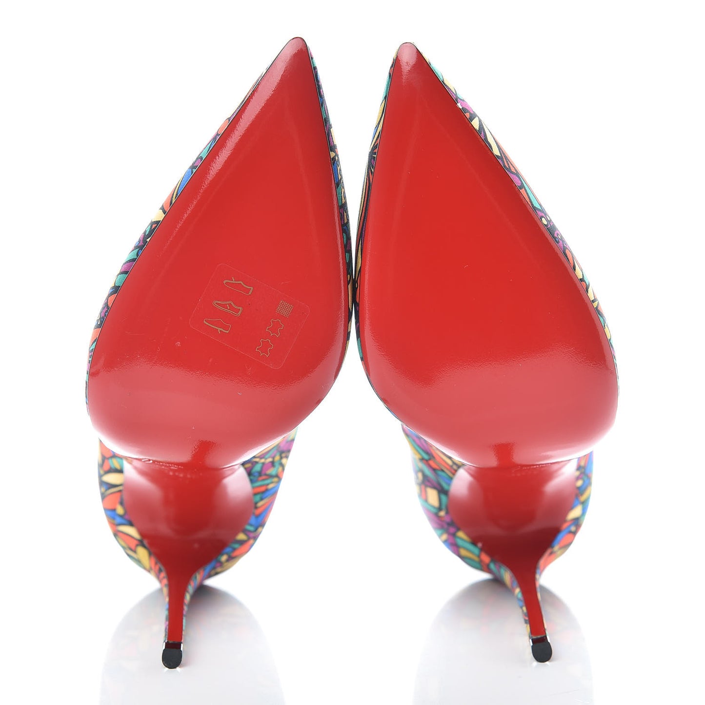 Satin Vitrail So Kate 120 Pumps 35.5 Multicolor