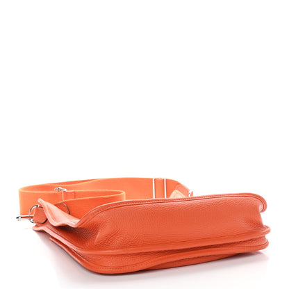 Hermes Taurillon Clemence Evelyne III PM Orange 3 of 8