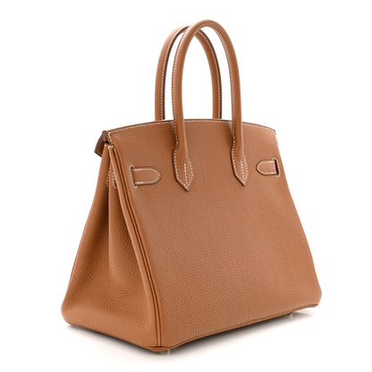 Hermes Togo BIRKIN 30 Gold 3 of 11