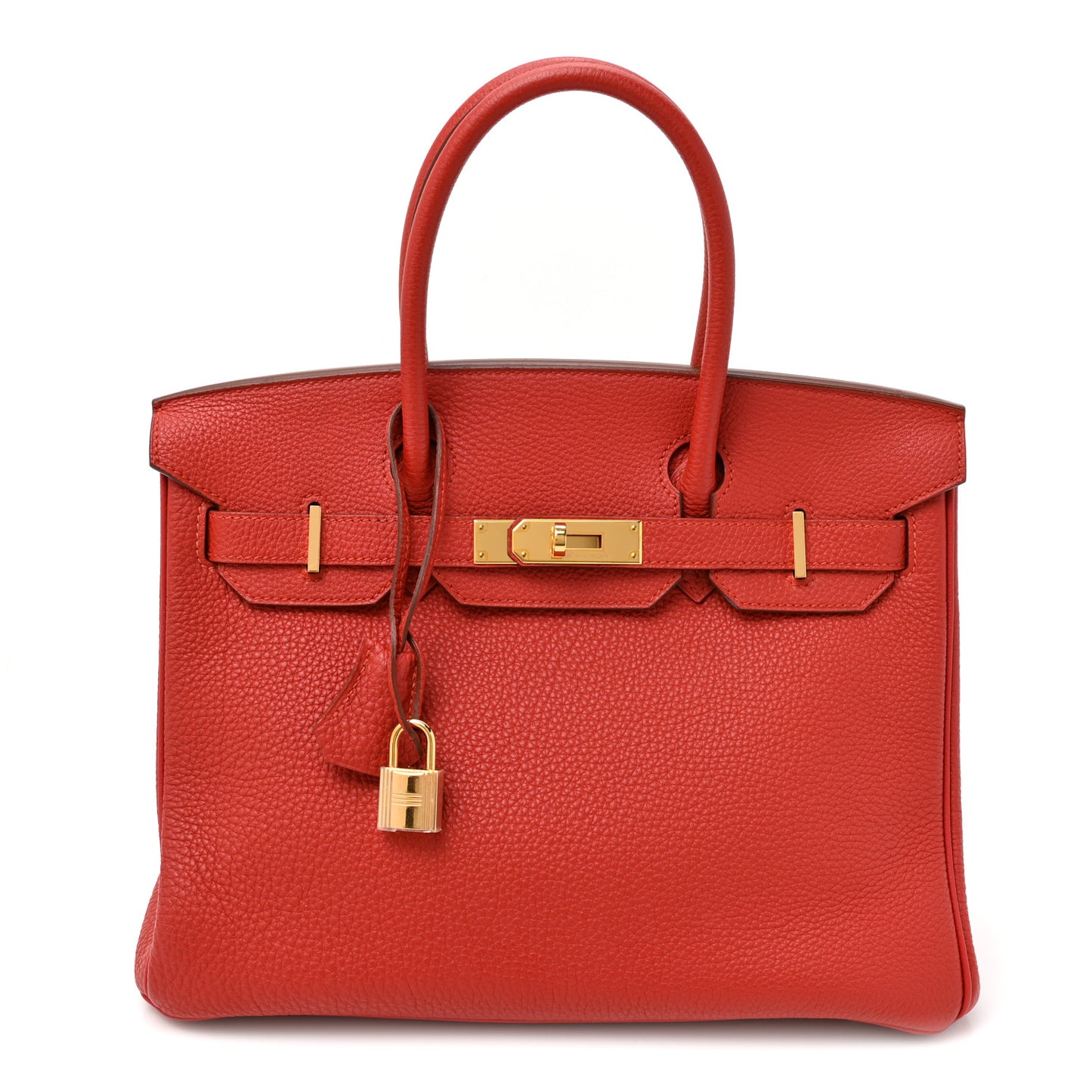 Togo Horseshoe Birkin 30 Rouge Pivoine Rose Lipstick