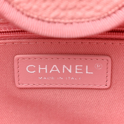 Chanel Mixed Fibers Medium Deauville Tote Pink 6 of 10