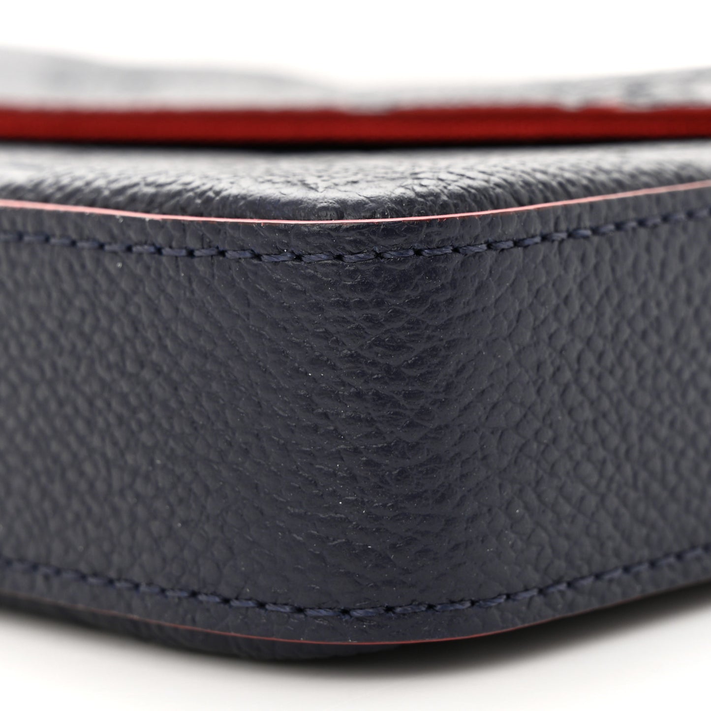 Empreinte Pochette Felicie Chain Wallet Marine Rouge