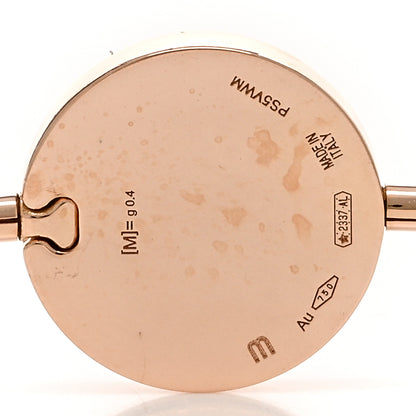 Bulgari 18K Rose Gold Mother of Pearl BVLGARI BVLGARI Bangle Bracelet M 3 of 4