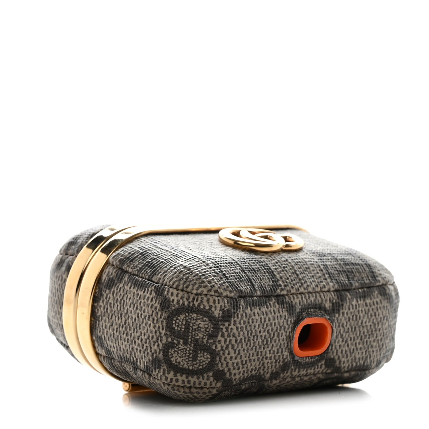 GG Supreme Monogram Marmont AirPods Pro Case Beige Ebony