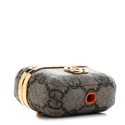 Gucci GG Supreme Monogram Marmont AirPods Pro Case Beige Ebony 4 of 8