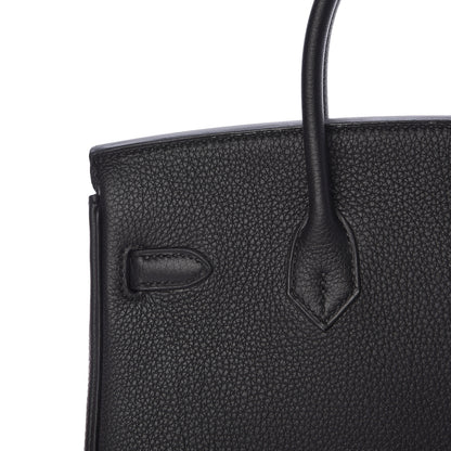 Hermes Togo Birkin 25 Black 17 of 34