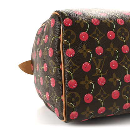 Louis Vuitton Monogram Cerises Speedy 25 9 of 10