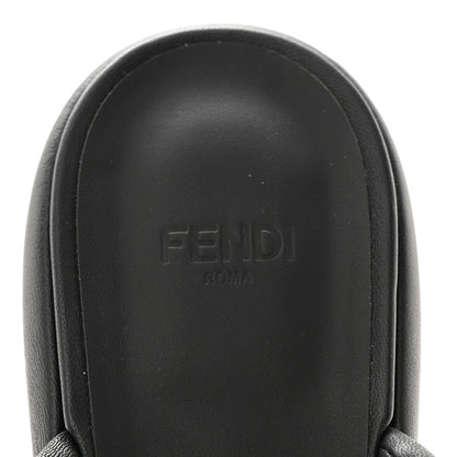 Fendi Nappa Baguette Ankle Strap 30/110mm Platform Sandals 39.5 Black 7 of 9