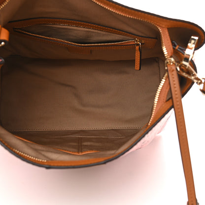 MCM Visetos Medium Klara Hobo Soft Pink 5 of 8