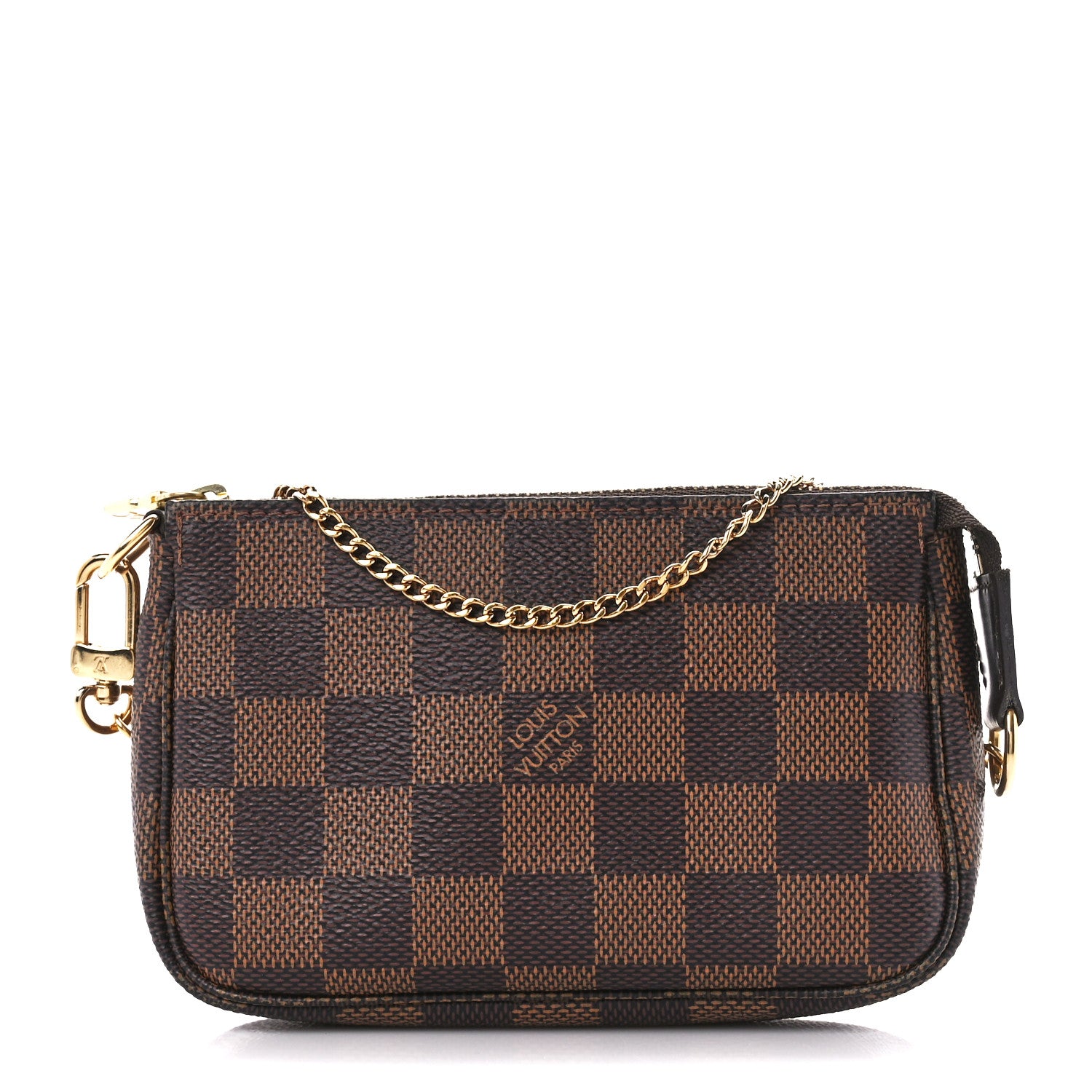 Louis Vuitton Damier Ebene Mini Pochette Accessories 1 of 10