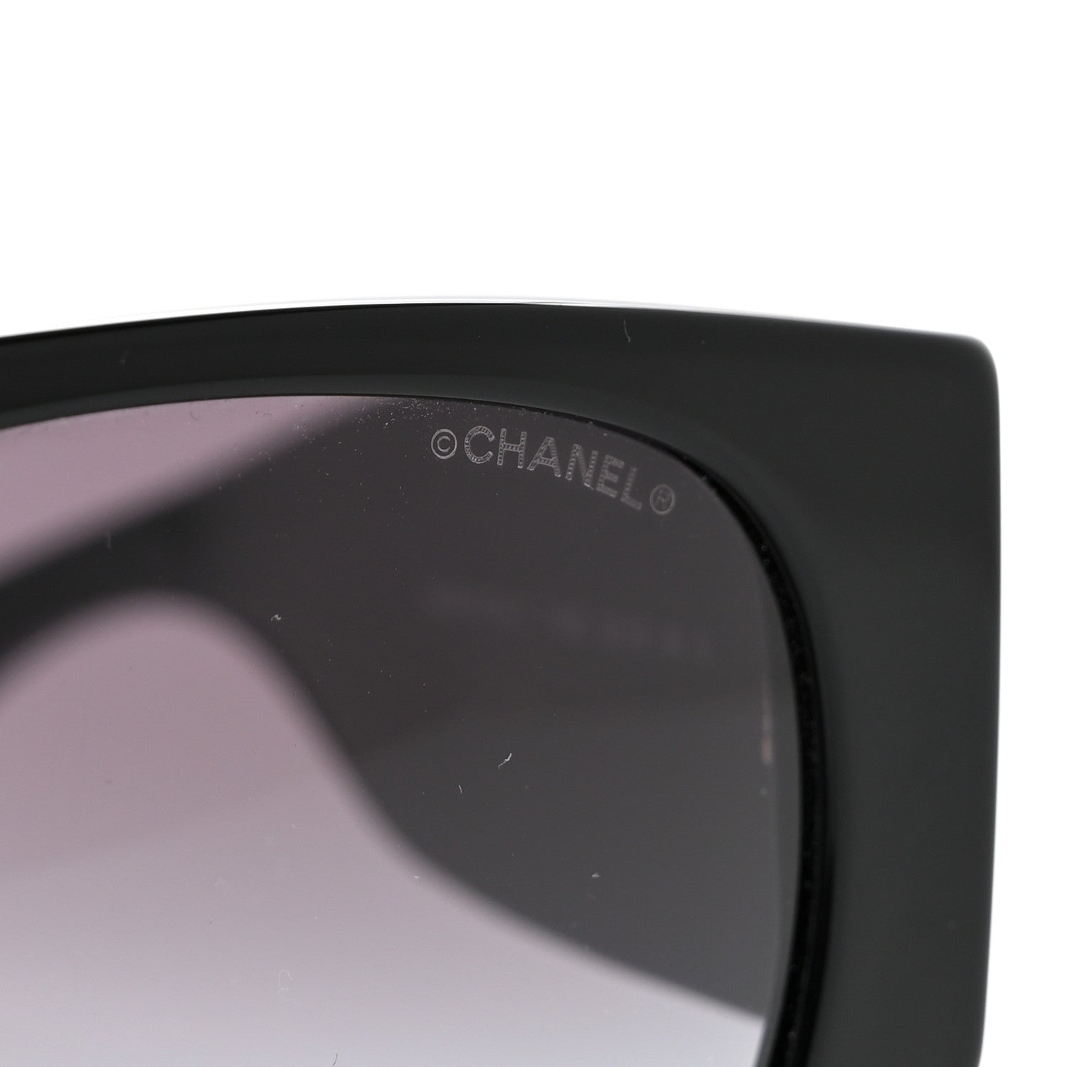 Chanel Acetate Quilted CC Pilot Sunglasses 71465 Black 7 of 8