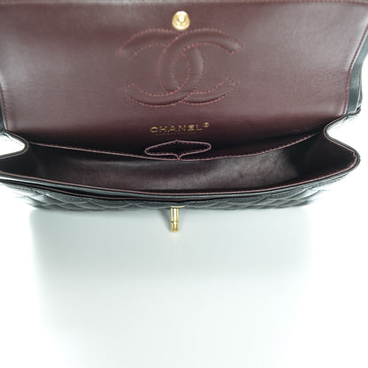 Chanel Lambskin Quilted Medium Double Flap Black 5 of 8
