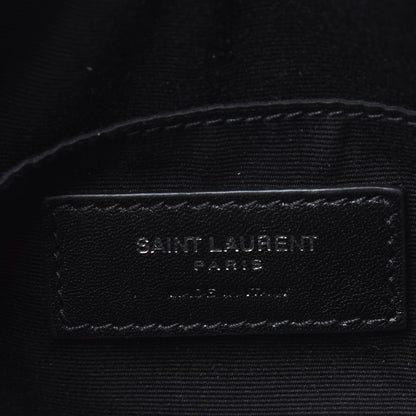 Saint Laurent Calfskin Matelasse Monogram Lou Belt Bag Nude Powder 10 of 25