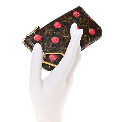 Louis Vuitton Monogram Cerises Key Pouch 2 of 7