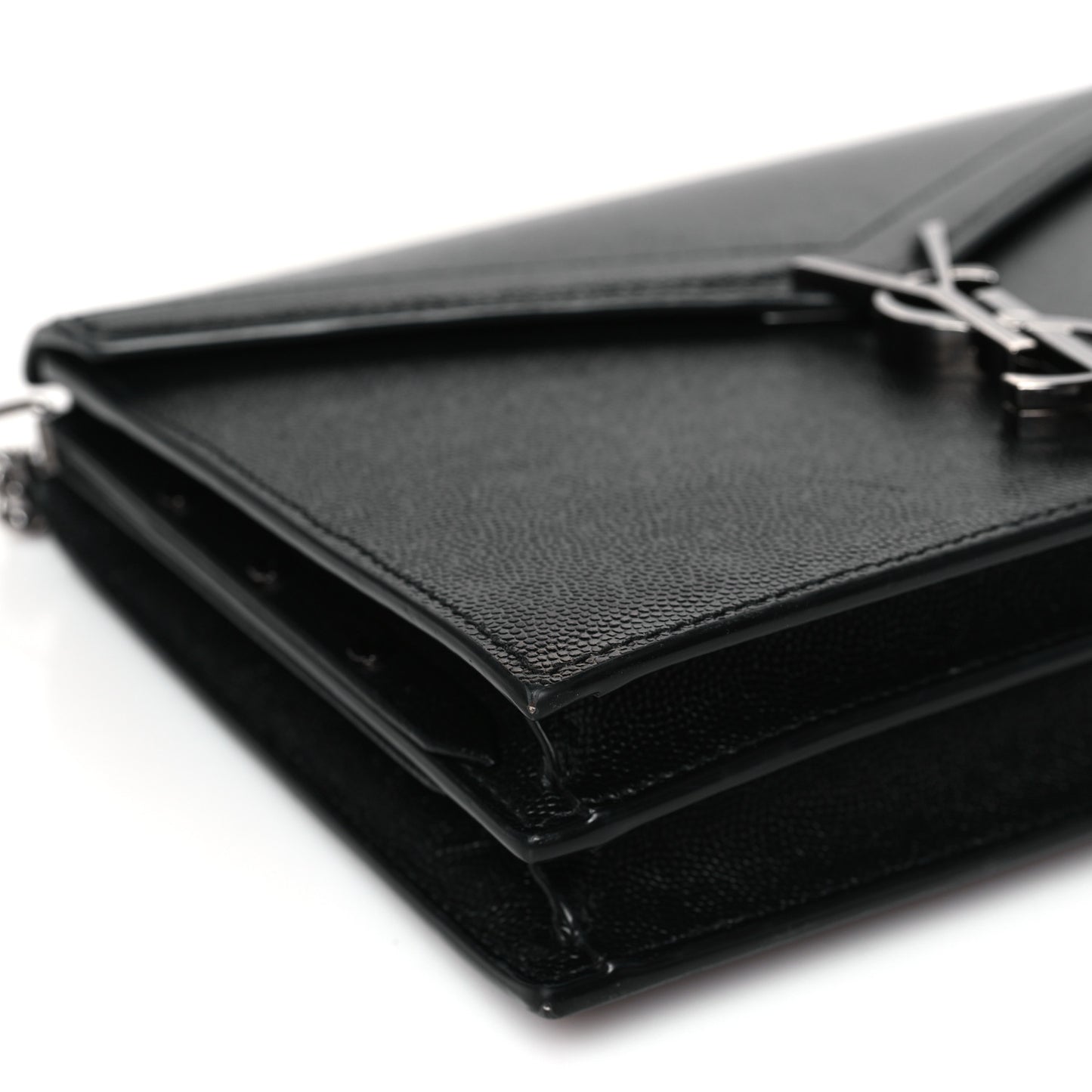 Grain De Poudre Monogram Cassandra Clasp Bag Black Rouge Legion