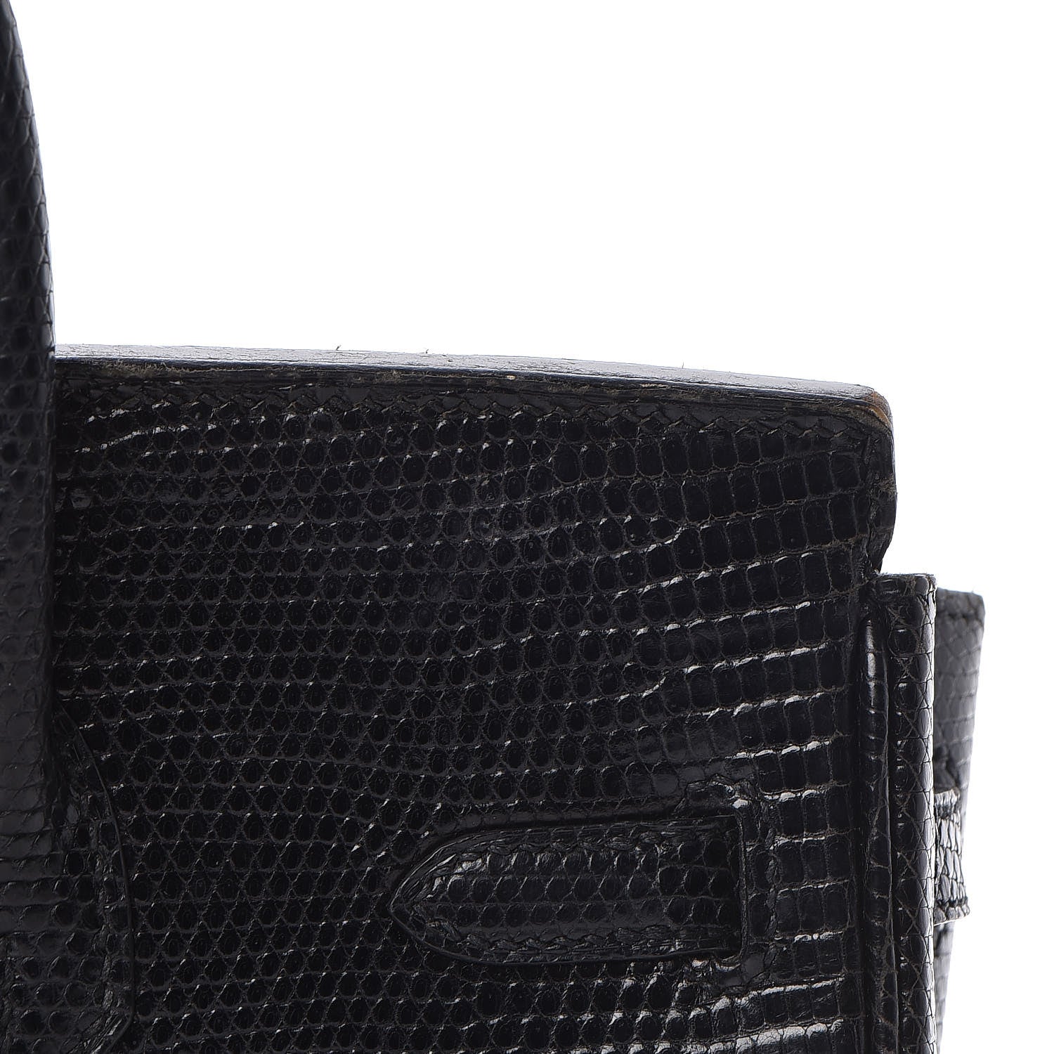 Hermes Lizard Birkin 25 Black 21 of 50