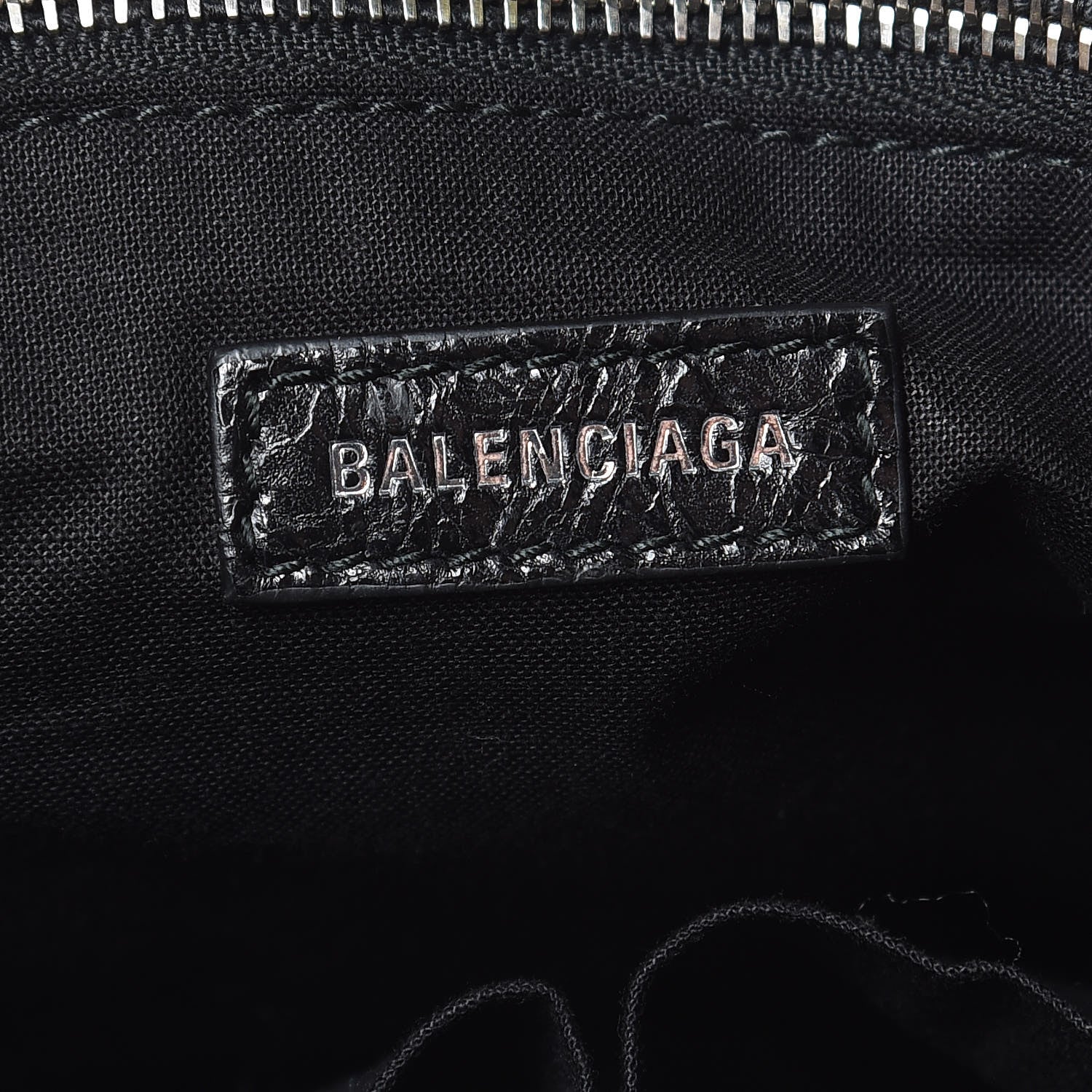 Balenciaga Agneau Classic Silver Hardware S City Black 6 of 8