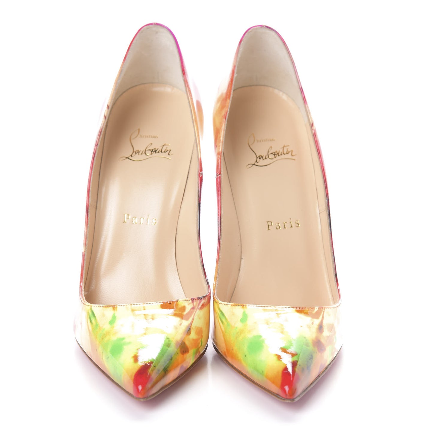 Patent Tie and Dye So Kate 120 Pumps 38.5 Multicolor