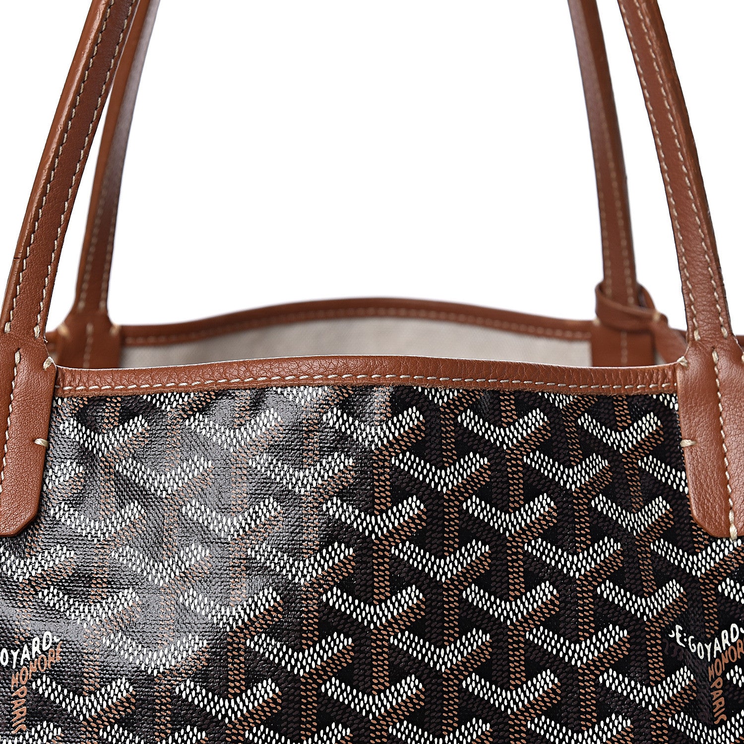 Goyard Goyardine Saint Louis GM Black Gold 21 of 28