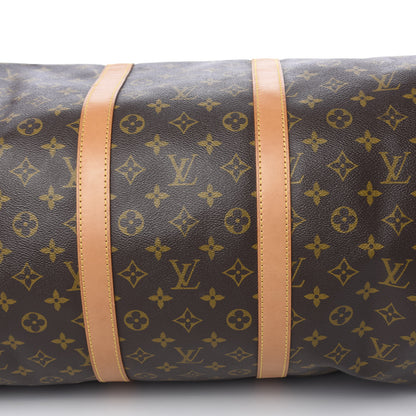 Louis Vuitton Monogram Keepall Bandouliere 55 9 of 14